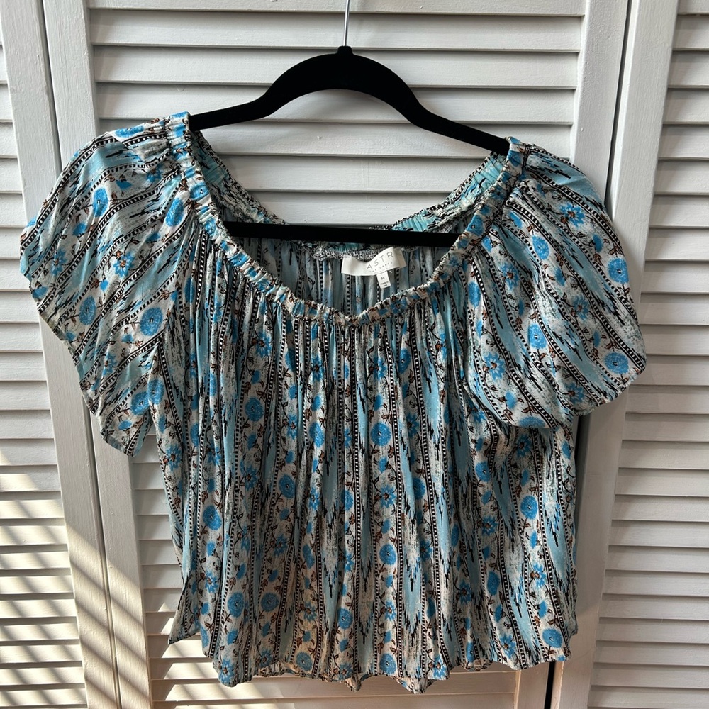 ASTR off the shoulder top